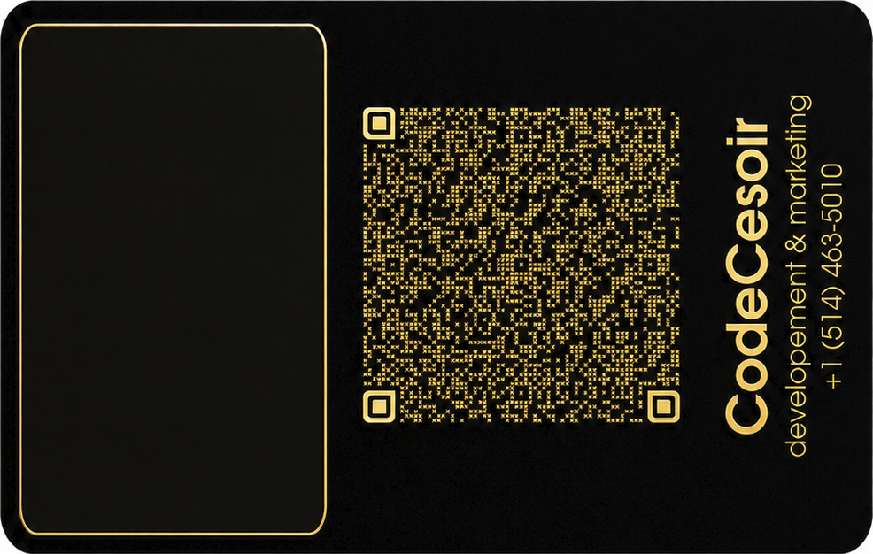 Design, Production & Programming | NFC Business Card